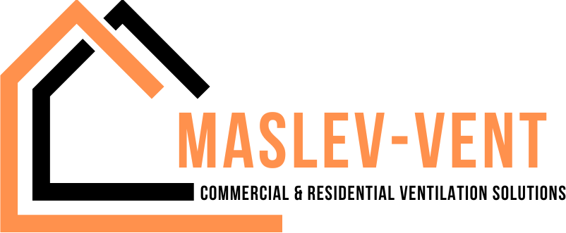 Maslev Vent logo - commercial and residential ventilation solutions