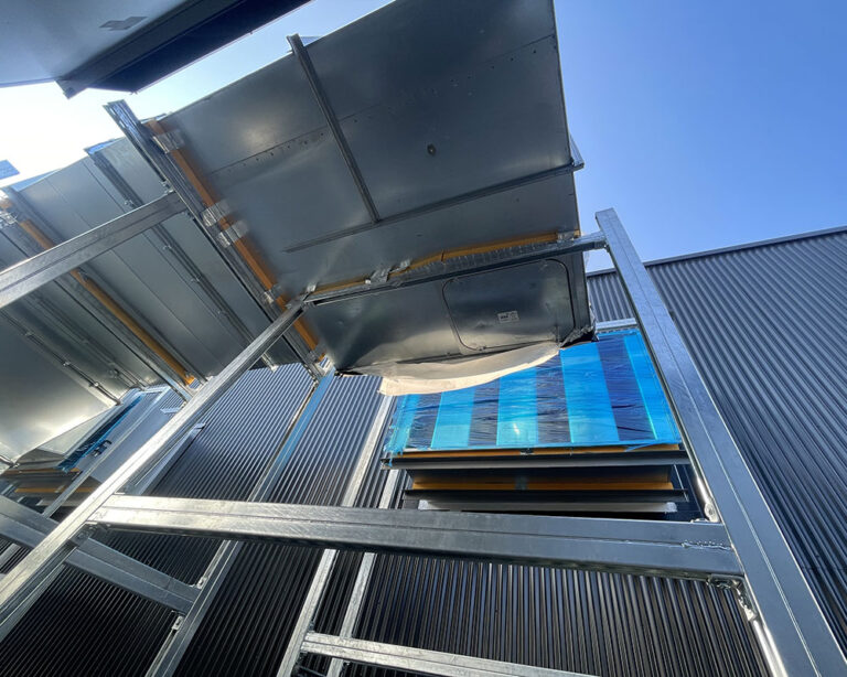 Installation of Industrial ventilation system in Dagenham Film studios
