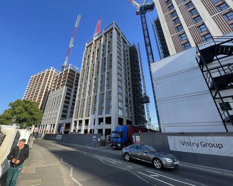 Merrick Place project, with general contractor Vistry Group - 1st and 2nd fix of Mechanical Ventilation with Heat Recovery
