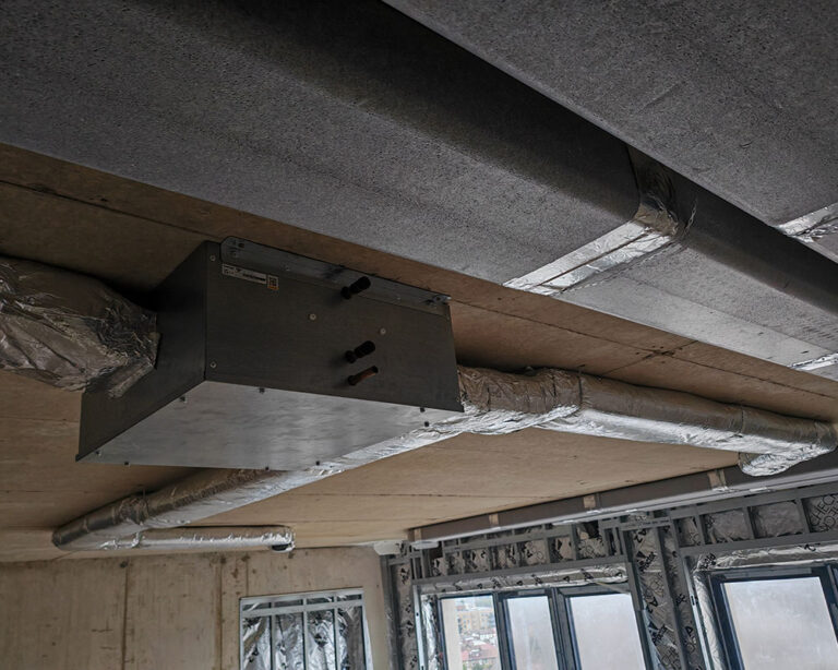 Performing repairs to mechanical ventilation with heat recovery in Merrick Place